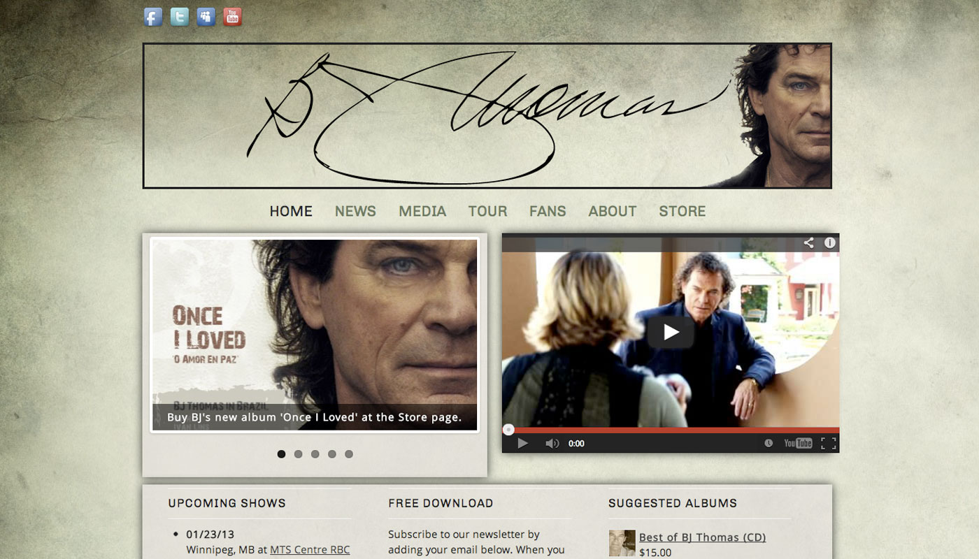 BJThomas.com – Home Page