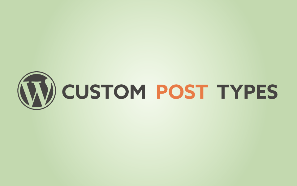 Add Post Types to WordPress