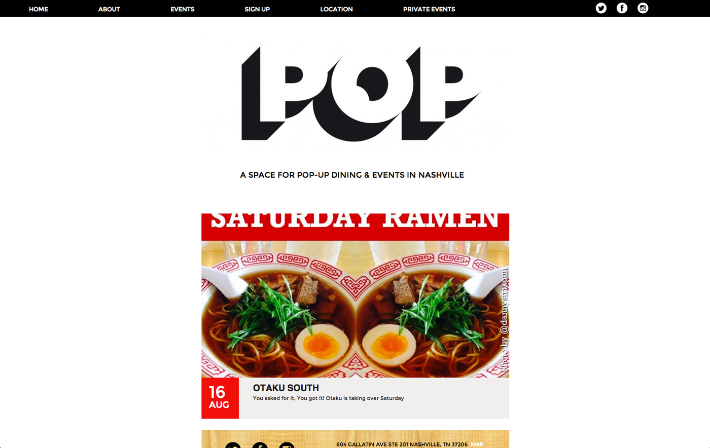 POPNashville.com - Home page