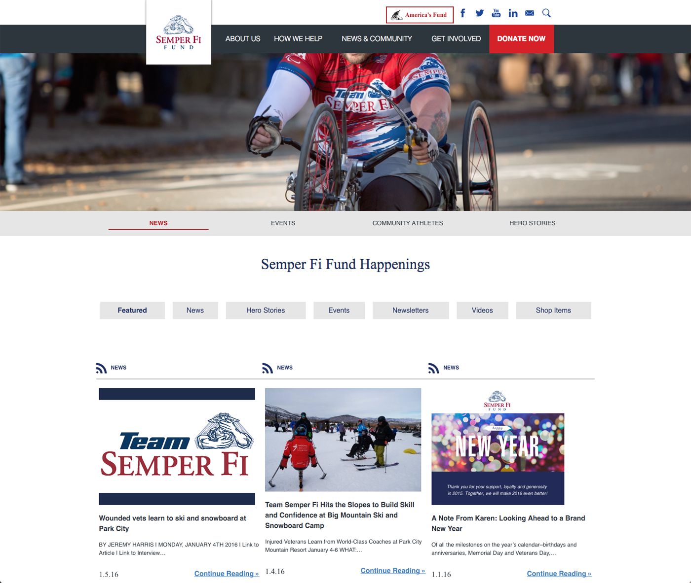 SemperFiFund.org – News