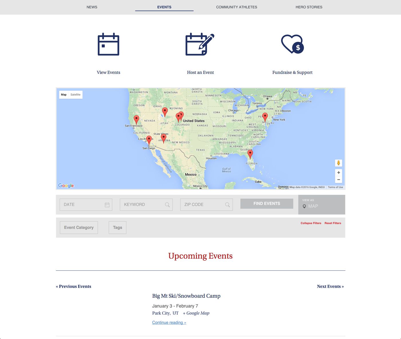 SemperFiFund.org – Events